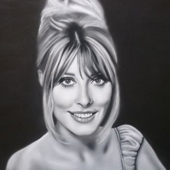 Painting titled "sharon tate" by Eric Pottier, Original Artwork