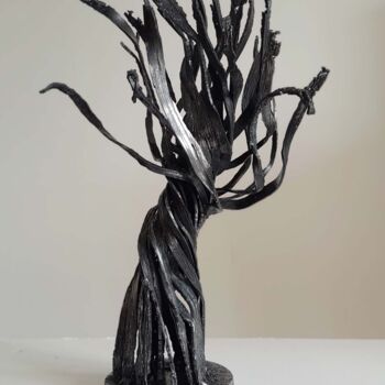 Scultura intitolato "Mangrove" da Jerome Poumes, Opera d'arte originale, Metalli