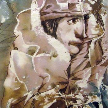 Peinture intitulée "Портрет Яна/Portrai…" par Aleksey Poyaganov, Œuvre d'art originale