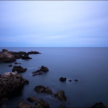 Photography titled "Côte sauvage du Cro…" by Philippe Charteau, Original Artwork