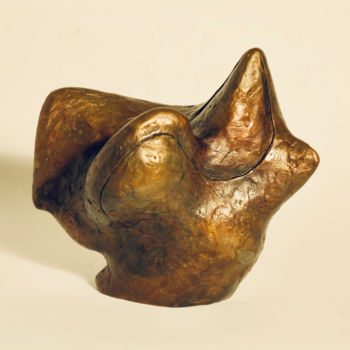 Sculpture intitulée "Untitled" par Pierre Racine, Œuvre d'art originale, Bronze