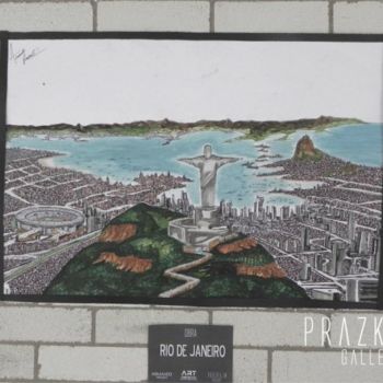 「Rio de Janeiro」というタイトルの絵画 Armando Prazka Gによって, オリジナルのアートワーク