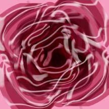 Digitale Kunst mit dem Titel "rose" von Preeta Gopalswami, Original-Kunstwerk
