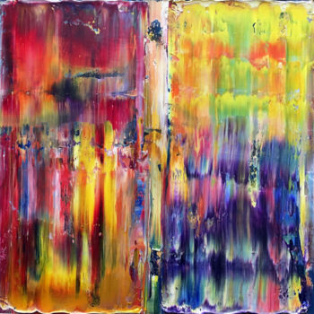 Pintura intitulada ""Rain Down On Me"" por Preston M. Smith (PMS), Obras de arte originais, Óleo