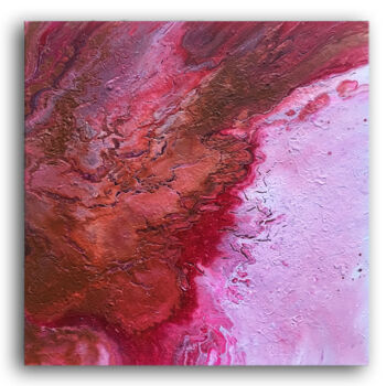 Pittura intitolato "Evolution In Red" da Preston M. Smith (PMS), Opera d'arte originale, Acrilico