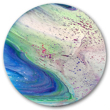 Картина под названием "Cosmic Bubbles" - Preston M. Smith (PMS), Подлинное произведение искусства, Акрил
