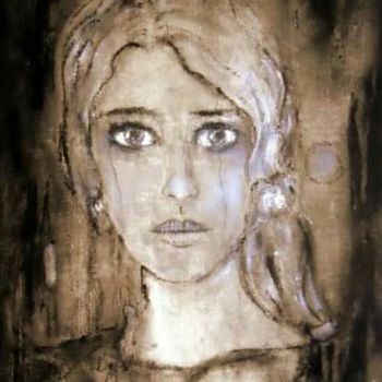 Painting titled "Anya" by Barbaram, Original Artwork, Acrylic