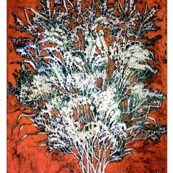 Painting titled "Dry Flowers II" by Mikhail Priorov, Original Artwork