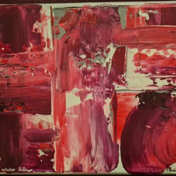 Peinture intitulée "Purple Pink" par Priscillia Leroy Lopez (Fleurhope), Œuvre d'art originale, Acrylique