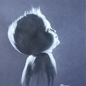 Картина под названием "Солнечный малыш" - Valentina Procenko, Подлинное произведение искусства, Другой