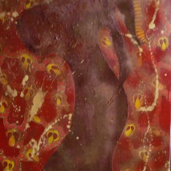 Peinture intitulée "Ondine de la Bonnel…" par Eric Prodhon, Œuvre d'art originale, Huile