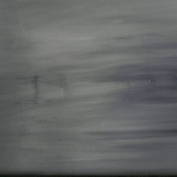 Painting titled "BROUILLARD" by Thierry Faivre, Original Artwork