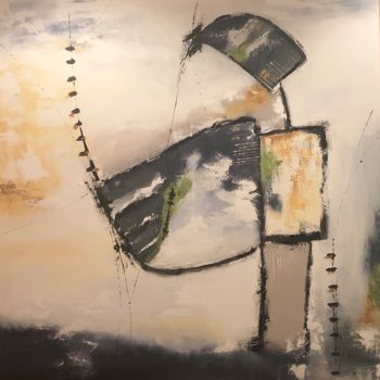 Картина под названием "Летучий Голландец" - Tatyana Bogomaz, Подлинное произведение искусства, Акрил