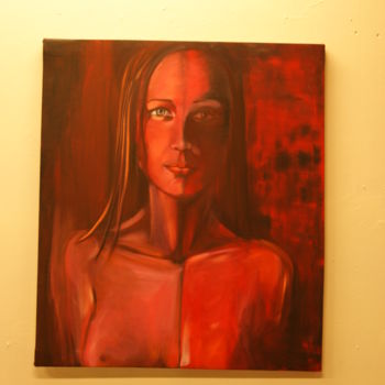 Painting titled "SENSUAL" by Puchi, Original Artwork