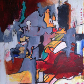 Pintura intitulada "abstracto-a.jpg" por Puchi, Obras de arte originais, Acrílico