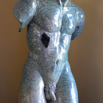 Sculpture titled "ADAM" by Puchi, Original Artwork