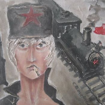 Malarstwo zatytułowany „"Эй Буржуй..!"” autorstwa Сергей Боголюбов, Oryginalna praca, Olej