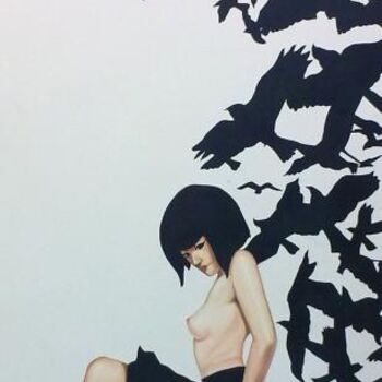 Painting titled "Bangkok Mistress" by pun, Original Artwork