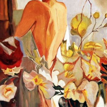 Pintura titulada "Elegant Dona" por Purity, Obra de arte original, Oleo