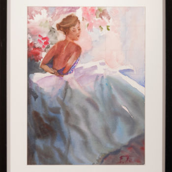 Painting titled "Glamour" by Purity, Original Artwork, Watercolor