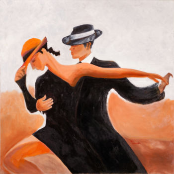 「Tango」というタイトルの絵画 Purityによって, オリジナルのアートワーク, オイル