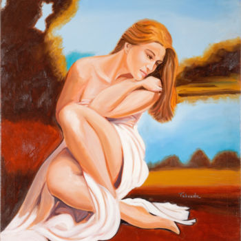 Malarstwo zatytułowany „Sexy” autorstwa Purity, Oryginalna praca, Olej