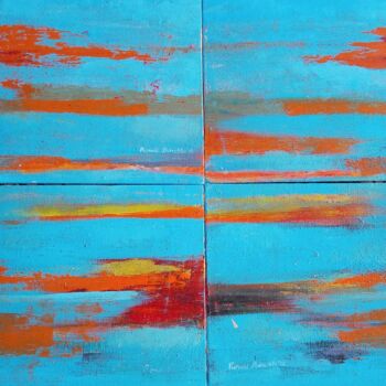 Painting titled "Refection" by Purvii Parekh, Original Artwork, Acrylic