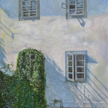 Painting titled "Windows" by Uriy Pianida, Original Artwork, Oil