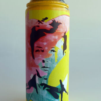 Sculpture titled "PyB Bombe RIMBAUD ,…" by Pyb, Original Artwork, Collages