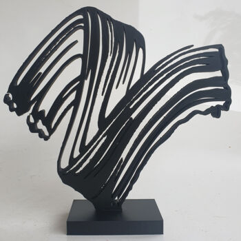 Sculpture titled "PyB Paint Roy Licht…" by Pyb, Original Artwork, Resin
