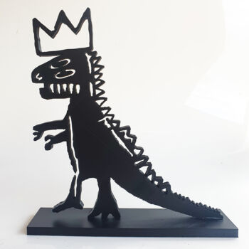 "PYB Dinosaure Basqu…" başlıklı Heykel Pyb tarafından, Orijinal sanat, Rezine