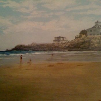 "Good Harbor Beach" başlıklı Tablo Steven Pynn tarafından, Orijinal sanat, Akrilik