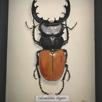 "Beetle" başlıklı Tablo Steven Pynn tarafından, Orijinal sanat, Petrol