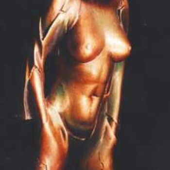 Sculpture titled "Carmen etude" by Ferrer / Py.R  /  Gef, Original Artwork, Metals