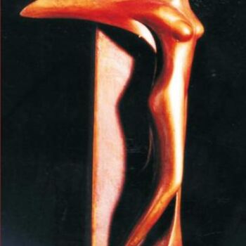 Sculpture titled "La marche du temps" by Ferrer / Py.R  /  Gef, Original Artwork, Metals