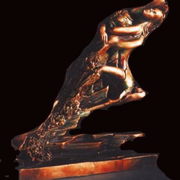 Sculpture titled "Elance" by Ferrer / Py.R  /  Gef, Original Artwork, Mixed Media