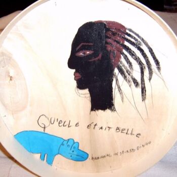 Painting titled "Qu'elle était belle" by Q.Mumu, Original Artwork