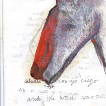 "The red horse of th…" başlıklı Tablo Q.Mumu tarafından, Orijinal sanat