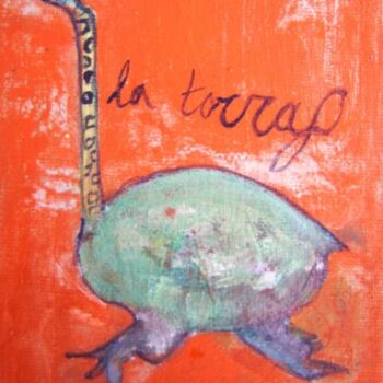 Malerei mit dem Titel "La Torraf" von Q.Mumu, Original-Kunstwerk