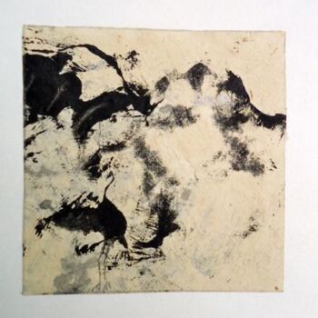 Malarstwo zatytułowany „crane” autorstwa Q.Mumu, Oryginalna praca