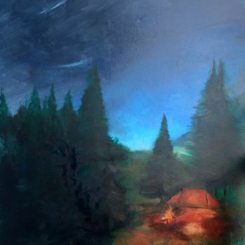 绘画 标题为“Forest” 由Vera Derevyanko, 原创艺术品, 油