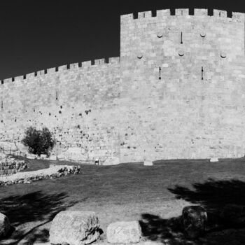 Photography titled "Herod’s Palace B&W…" by J.A. Quattro (Qu4ttroStudio), Original Artwork, Non Manipulated Photography