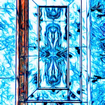 Arte digitale intitolato "Electric Blue Moria…" da J.A. Quattro (Qu4ttroStudio), Opera d'arte originale, Fotografia non mani…