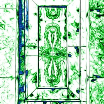 Digital Arts titled "Blue Green Moriah M…" by J.A. Quattro (Qu4ttroStudio), Original Artwork, Non Manipulated Photography