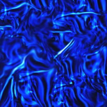 Digitale Kunst getiteld "CO2 Blue Blend" door Matthew Quain, Origineel Kunstwerk