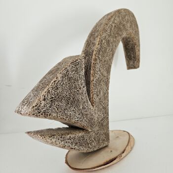 Sculptuur getiteld "Nature réinventée" door Quem Dav, Origineel Kunstwerk, Karton