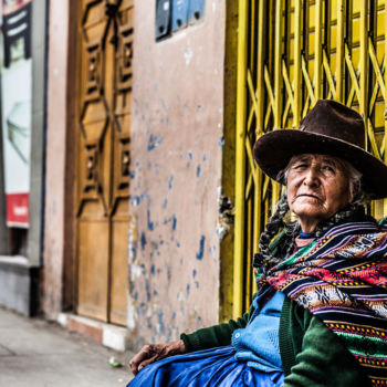 Photographie intitulée "Portrait du Pérou." par Quentin Ferjou, Œuvre d'art originale