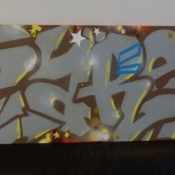 Painting titled "'Care' Graffiti" by Quentin Mahieu, Original Artwork, Spray paint