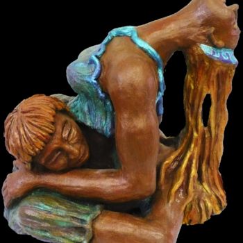 Sculpture titled "Naufrage" by Régine Quidu, Original Artwork