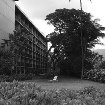 Fotografia zatytułowany „Sitting in Monochro…” autorstwa Quinn Farley, Oryginalna praca, Fotografia cyfrowa